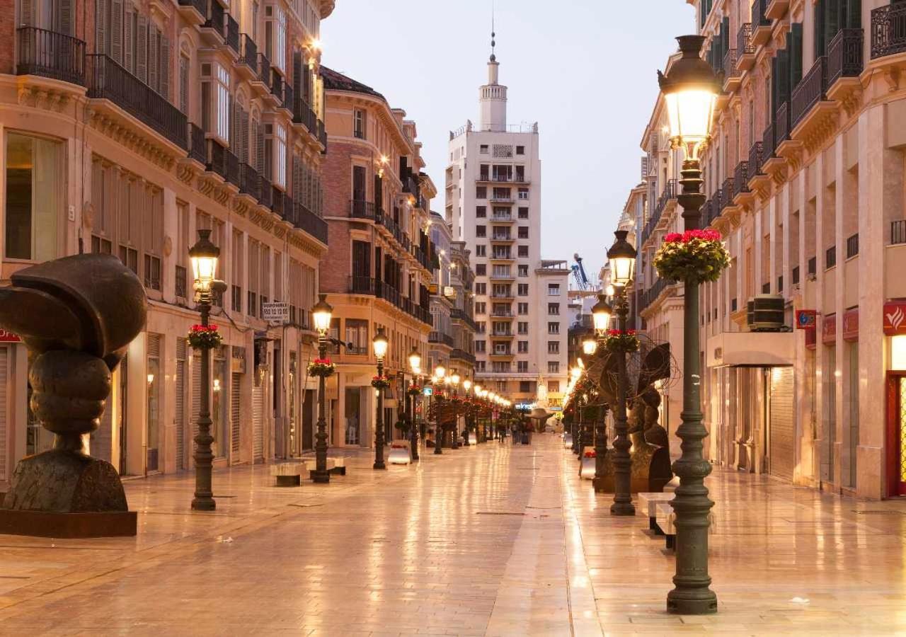 Apto Malaga Centro Historico Parking Priv Gratuito Exteriér fotografie